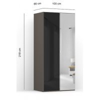 DULAP LEX 100-218-66 C GRI/CZP/O